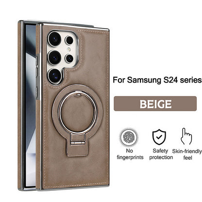 For Samsung S series Business Magnetic Anti-fall Bracket Protective Case