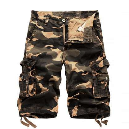 Outdoor Camo Cargo Shorts