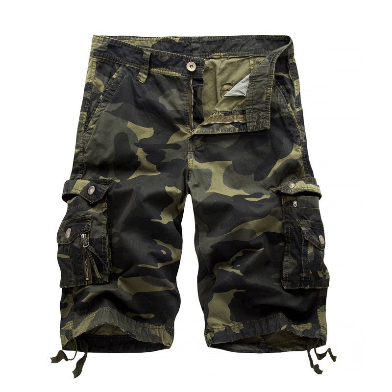 Outdoor Camo Cargo Shorts