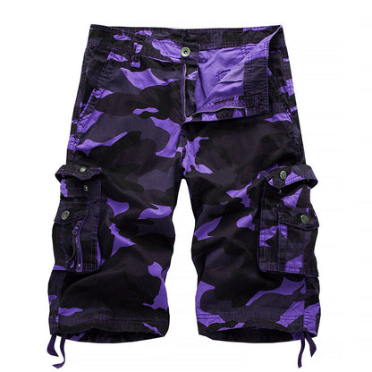 Outdoor Camo Cargo Shorts