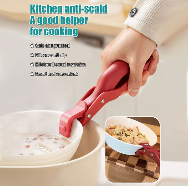 🔥Buy 1 Get 1 Free🔥Multi-Purpose Anti-Scald Bowl Holder Clip for Kitchen