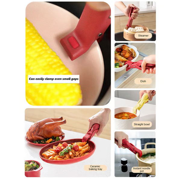 🔥Buy 1 Get 1 Free🔥Multi-Purpose Anti-Scald Bowl Holder Clip for Kitchen