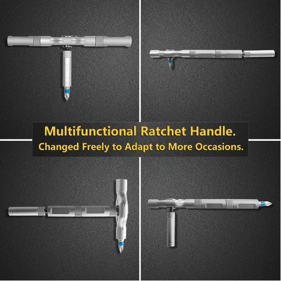 24 in 1 Multi-purpose Ratchet Wrench Screwdriver