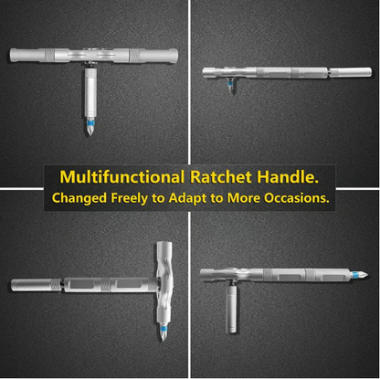 24 in 1 Multi-purpose Ratchet Wrench Screwdriver