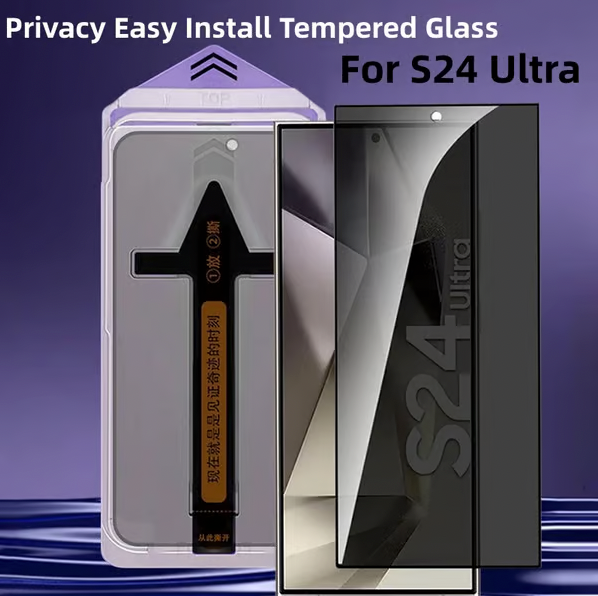 📱2024 New Premium Tempered Glass For Samsung -Dust Free Without Bubbles