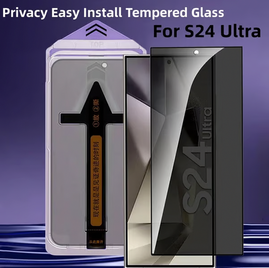 📱2024 New Premium Tempered Glass For Samsung -Dust Free Without Bubbles