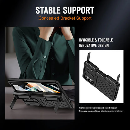 Suitable For Samsung Z Fold 4/Z Fold 5 Folding Hinge All-Inclusive Drop-Proof Case