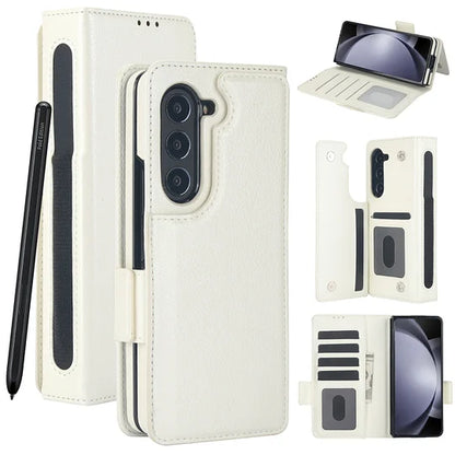 Suitable for Samsung Z Fold3/4/5/6 Multifunctional Leather Case