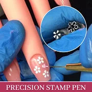 Nail Art Stamp Pen(1 Set)