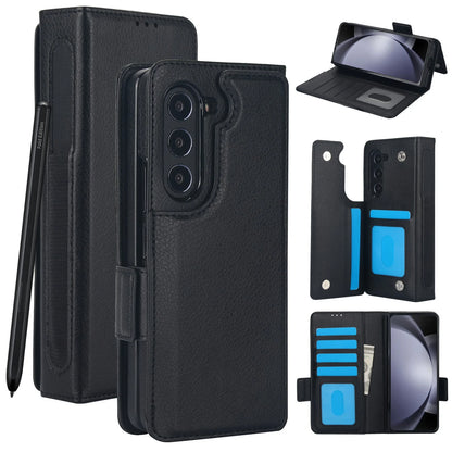 Suitable for Samsung Z Fold3/4/5/6 Multifunctional Leather Case