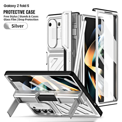 Suitable For Samsung Z Fold 4/Z Fold 5 Folding Hinge All-Inclusive Drop-Proof Case