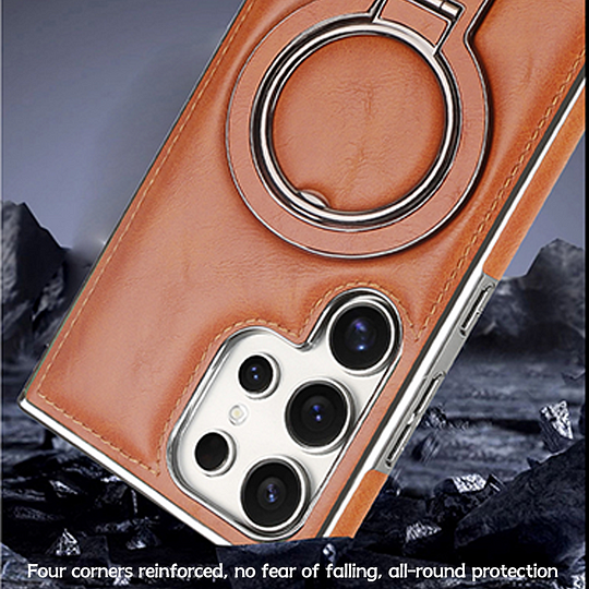 For Samsung S series Business Magnetic Anti-fall Bracket Protective Case