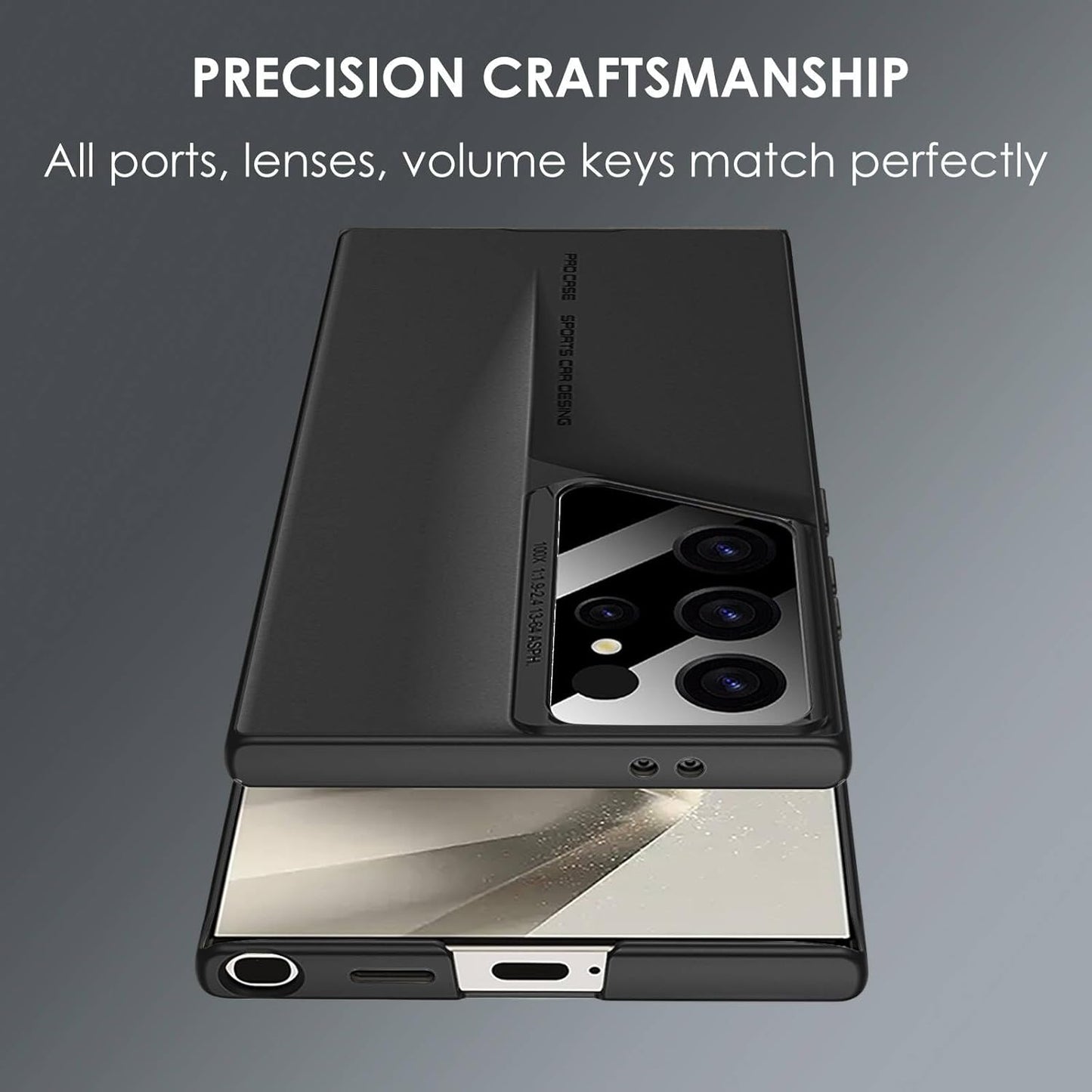 🌟Matte Metal Phone Case for Samsung Galaxy S24/S23 Ultra