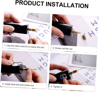 DIY Portable Electric Micro Drill