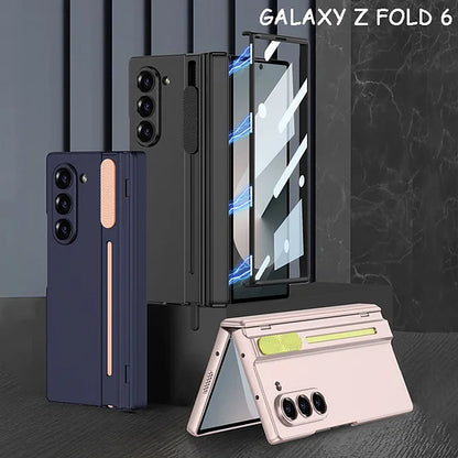 Suitable For Samsung Z Fold6 Magnetic Folding Shaft Gear Phone Case