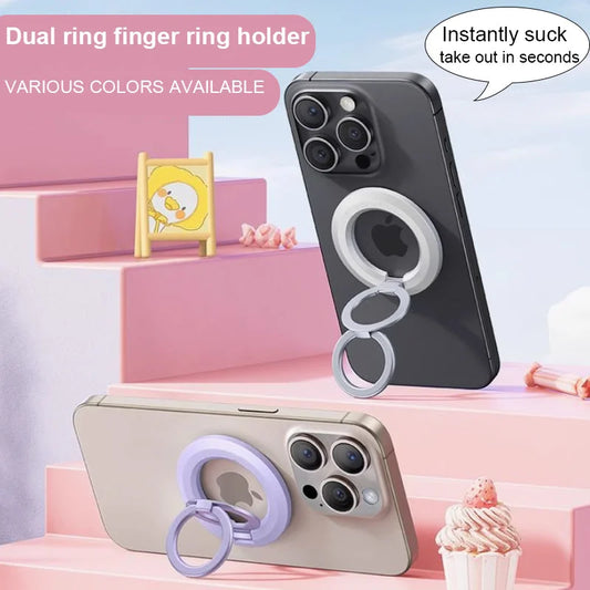 Magnetic Mobile Phone Holder Buckle Magnetic Finger Ring Buckle