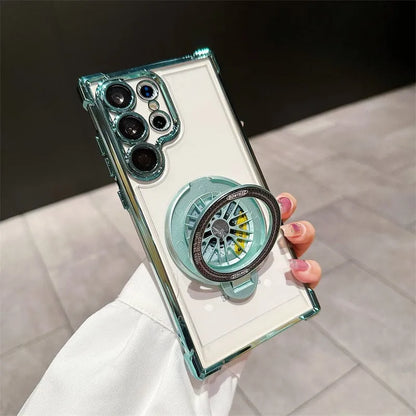 Samsung Galaxy Electroplating Gyroscope Phone Case