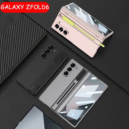 Suitable For Samsung Z Fold6 Magnetic Folding Shaft Gear Phone Case