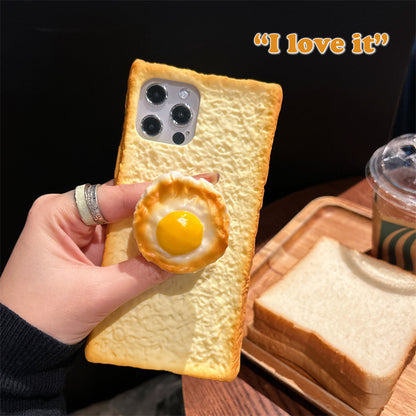 iPhone 14/15/16 Creative Toast Phone Case