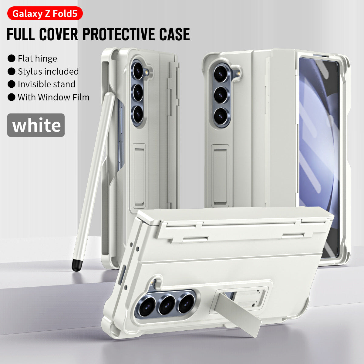 Suitable for Samsung Z Fold3/4/5/6 Metal Hinge Integrated Mobile Phone Case（Free Shipping）