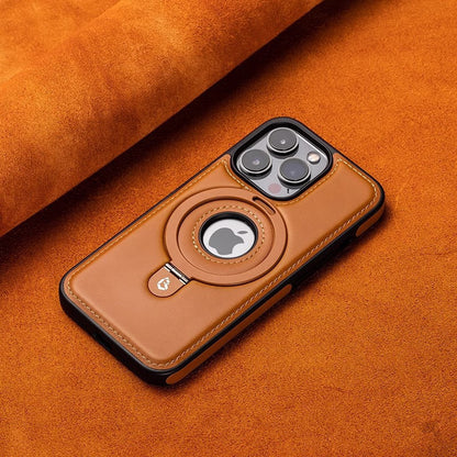 Suitable for iPhone 14/15/16 Series Luxury Magnetic Leather Phone Case