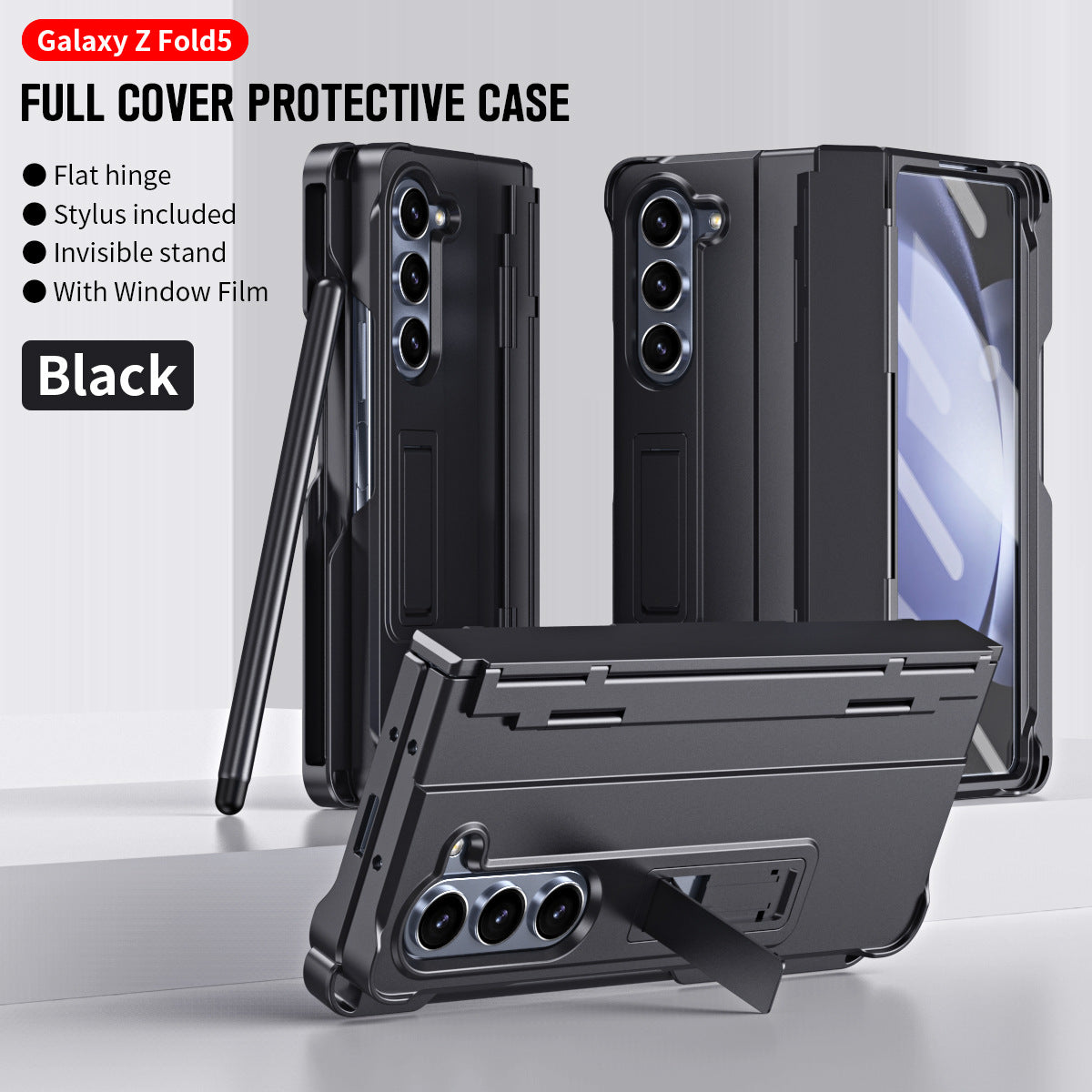 Suitable for Samsung Z Fold3/4/5/6 Metal Hinge Integrated Mobile Phone Case（Free Shipping）