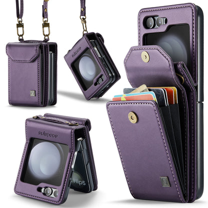 Samsung Z Flip/5/6 Folding Phone Case with Lanyard