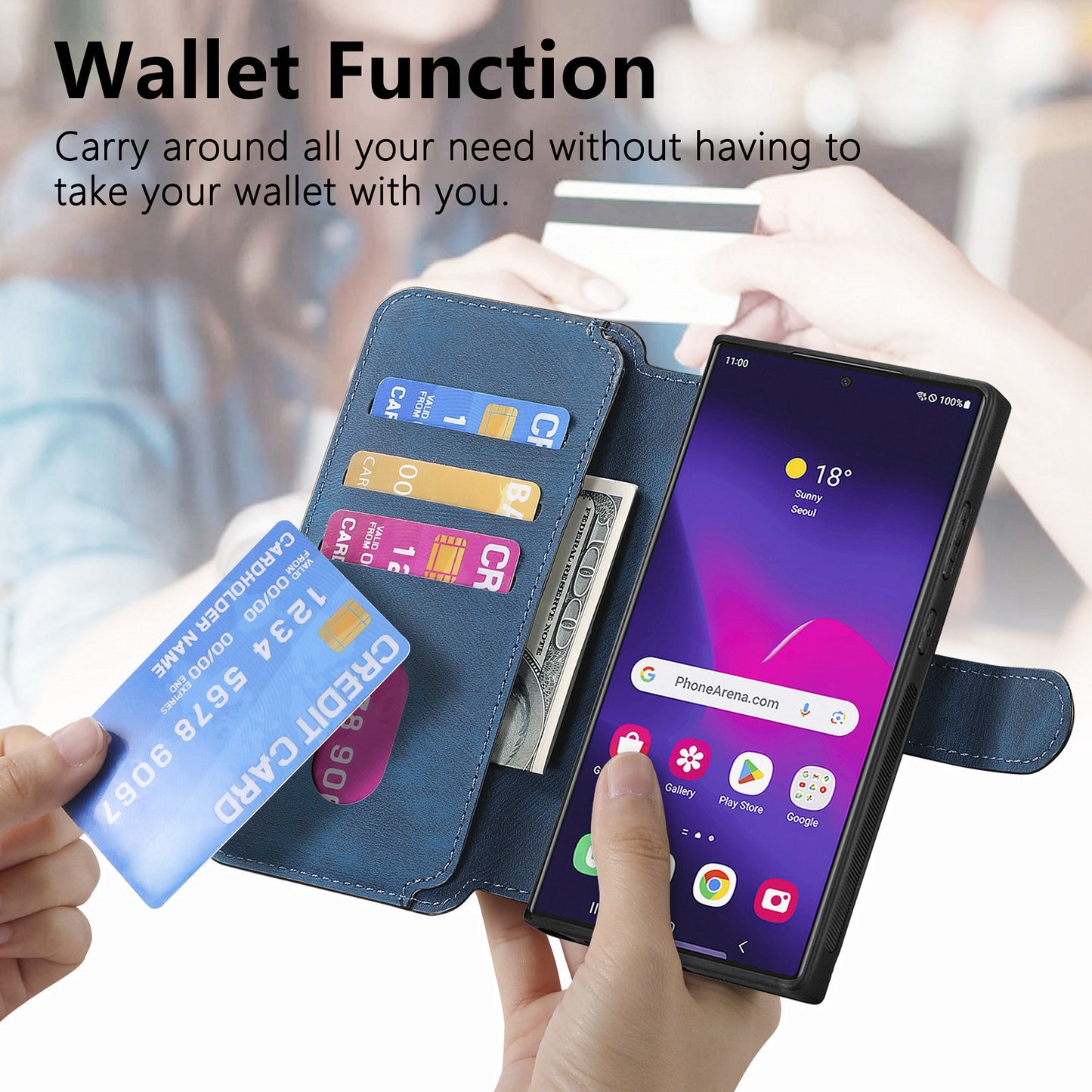 🔥49% Discount🔥 Suitable For Samsung Magnetic, Detachable 2-in-1 Phone Case