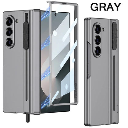 Suitable For Samsung Z Fold6 Magnetic Folding Shaft Gear Phone Case