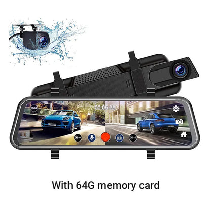 10" HD Multi-Function Touch Screen Car Recorder