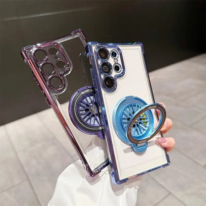 Samsung Galaxy Electroplating Gyroscope Phone Case