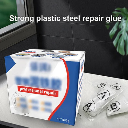 🔥The price is limited ! 🔥 Strong Repair Plastic Steel Mud Iron Glue