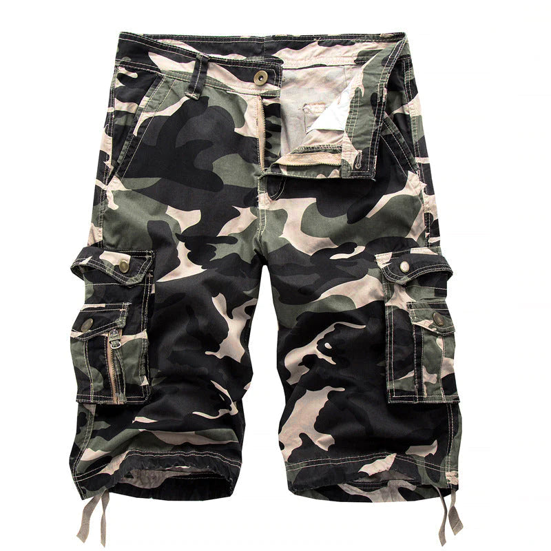 Outdoor Camo Cargo Shorts