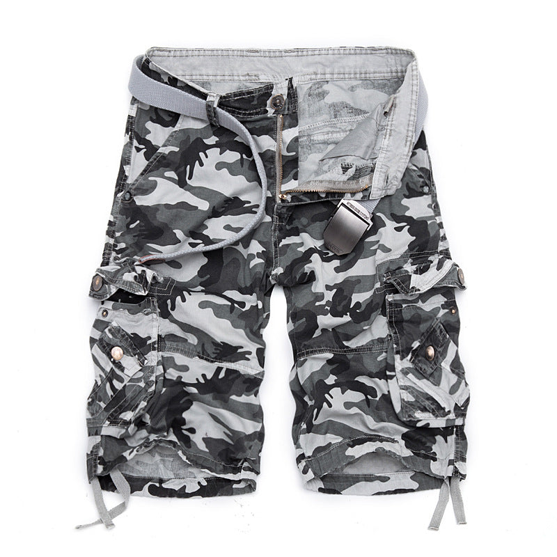 Outdoor Camo Cargo Shorts